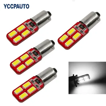 

BA9S t4w Car Led Light CANBUS 4SMD 5630 5730 LED Wedge Lamp Car Indicators Interior Bulbs Light 4pcs
