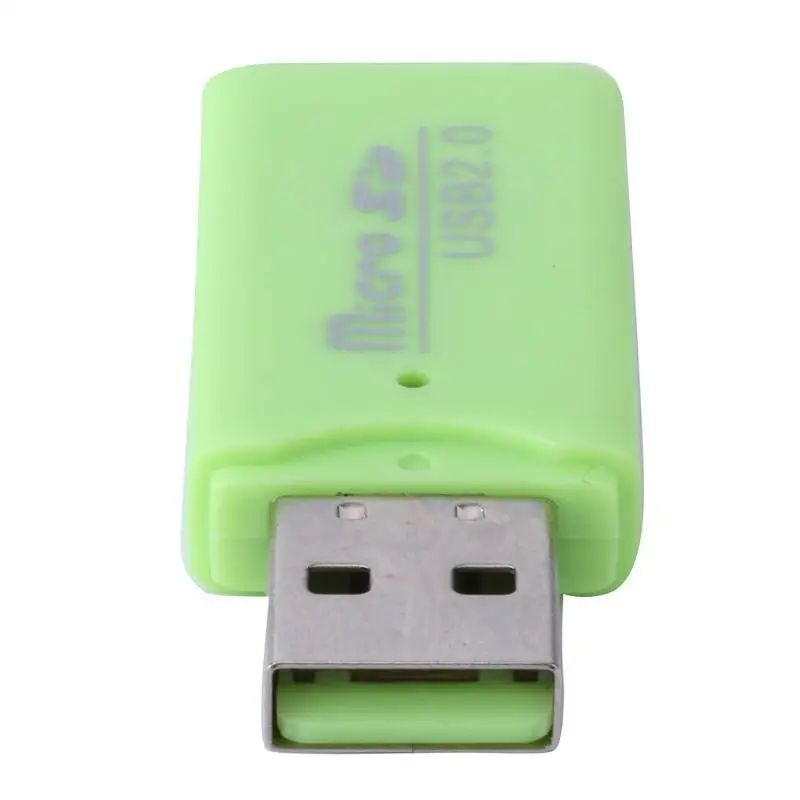 USB 2,0 высокоскоростной мини-считыватель карт памяти адаптер