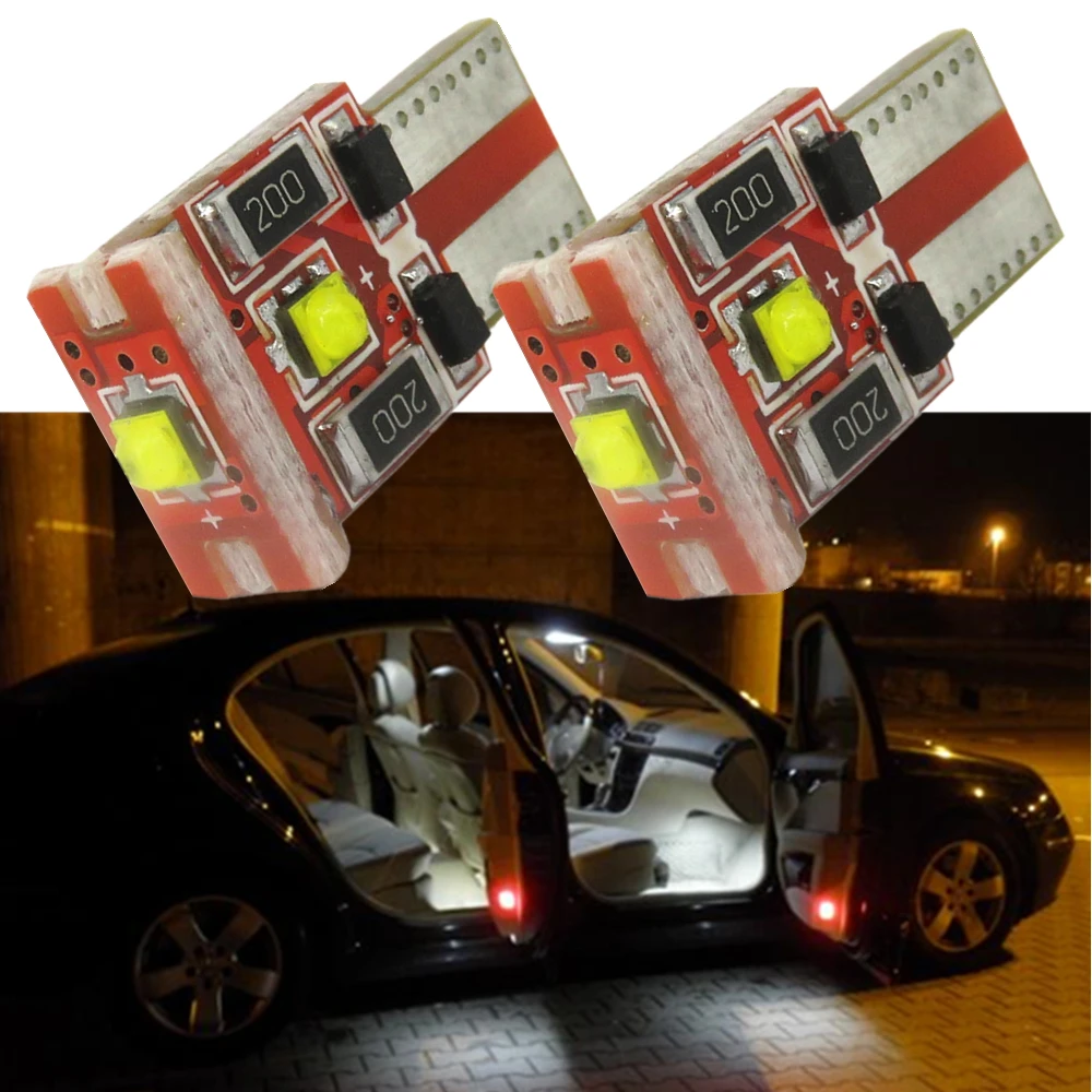 Buy WLJH 2x Car T10 LED W5W LED Parking Light