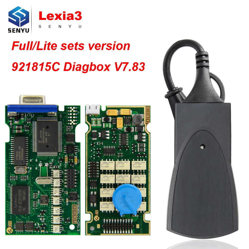 

Lexia3 PP2000 Diagbox V7.83 921815C Full Chip for Citroen for Peugeot obd obd2 Diagnostic Tool PP 2000 Lexia 3 Auto Scanner