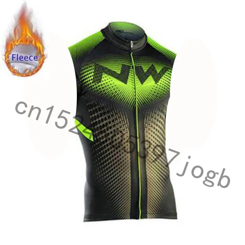 Рубашка без рукавов для велоспорта, зимняя флисовая Джерси, одежда для велоспорта, мужская спортивная одежда NW, жилет для велоспорта, Ropa Ciclismo Hombre