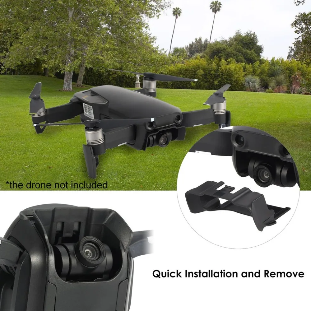 Интегрированная бленда для объектива для DJI MAVIC AIR Quick-Release Gimbal и защита для камеры Антибликовая крышка Солнцезащитная Крышка для Mavic air