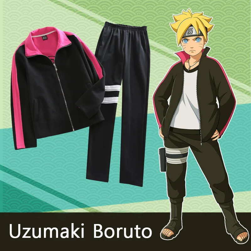 Аниме Наруто Косплей Uzumaki Boruto последний Shippuden косплей костюм толстовки для мужчин