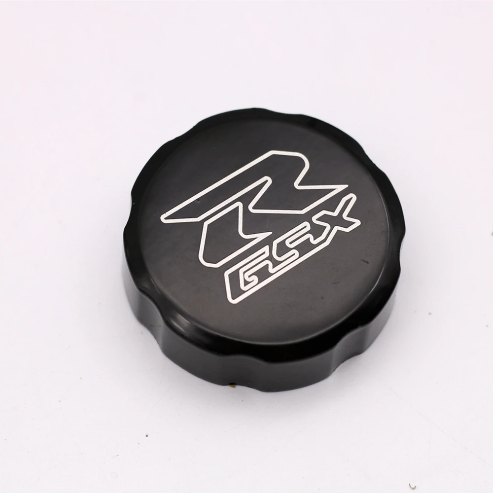 For Suzuki GSXR 600 1992-2008 / GSXR 750 1988-2008 Front Billet Brake Master Cylinder Fluid Reservoir Cover Oil Cap