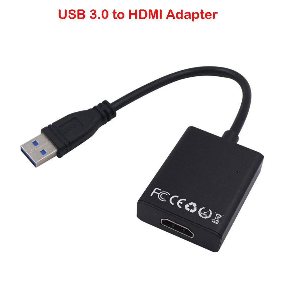 

Micro USB 3.0 To HDMI 1080P Audio Video HD Charging Adaptor HDTV Converter Cable Converter for USB Device HDTV TV MacBook