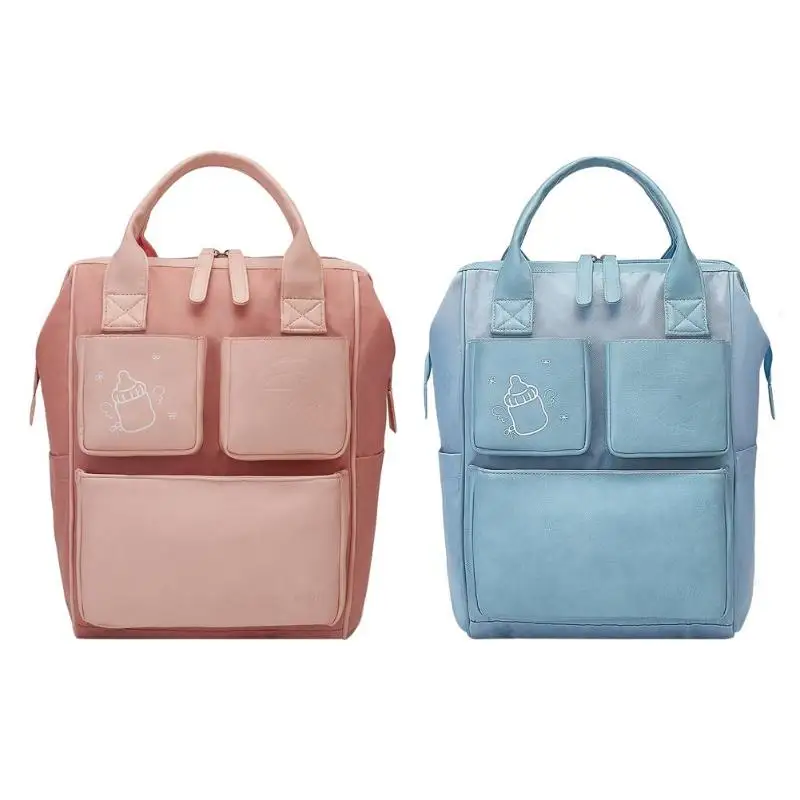 Мода Мумия материнства подгузник сумка бренда большой Ёмкость маленьких сумка рюкзак дизайнер кормящих сумка для ухода за ребенком