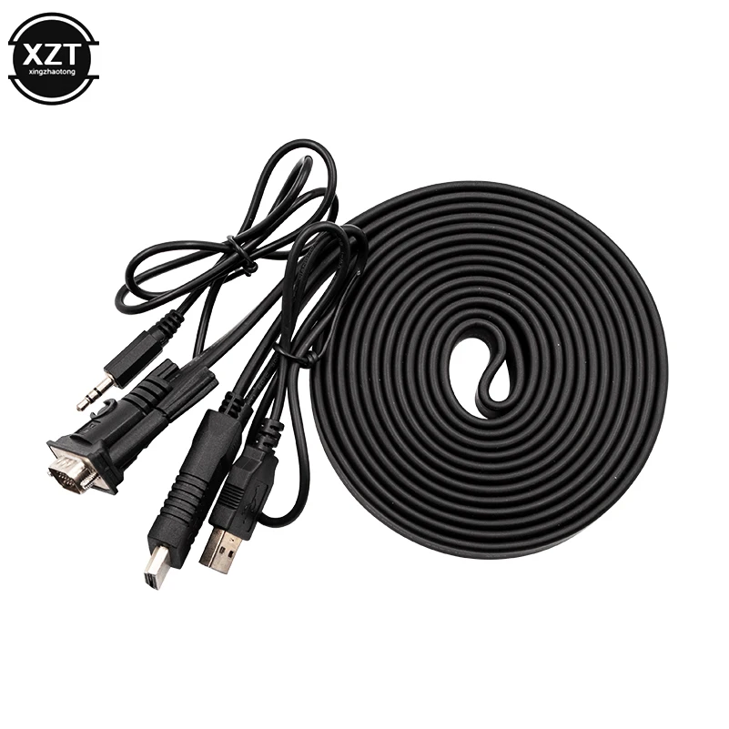 1080P Vention HDMI в VGA конвертер кабель с 3 5 мм аудио адаптер для Xbox 360 PS3 ноутбук ТВ
