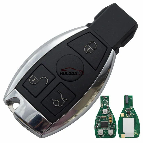 

For Benz new style 3 button NEC and BGA and BE remote key with 434Mmhz transponder chip:F9234 723E8715