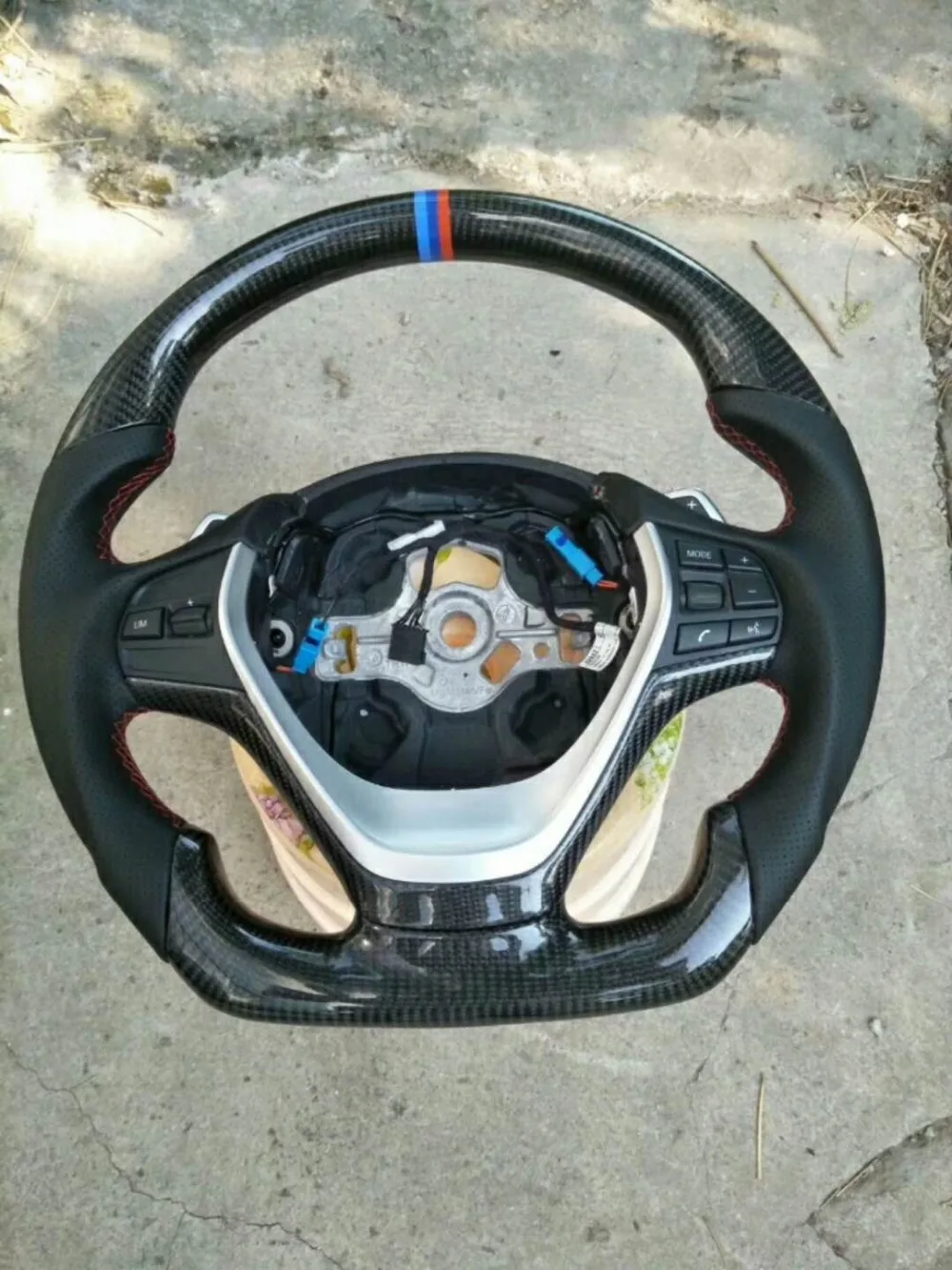 

Carbon Fiber & Leather Steering Wheel Frame for BMW 1/2/3/4