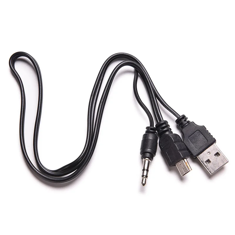 Câble de raccordement,Câble Mini USB B mâle vers Jack Aux,câble Audio à 5  broches de 50cm- mini to 3.5mm-50cm - Cdiscount Informatique