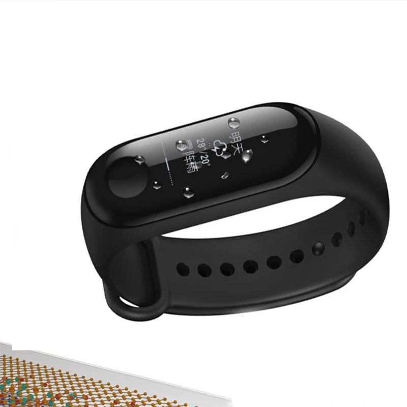 5 шт. Защитная пленка для экрана для Xiaomi mi Band 3 Смарт-браслет Xio mi Band 2 3 Защитные пленки не закаленное стекло