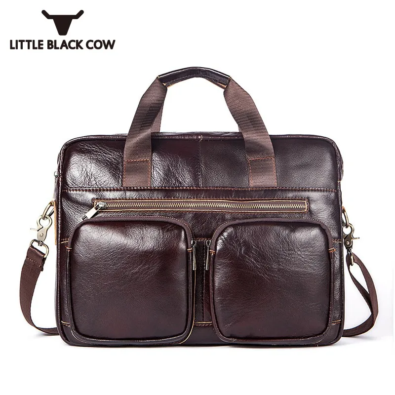 

Messenger Bags Business Tote Bags For Men Brand Real Leather Luxury Shoulder Bag Male Top Quality Leather Crossbody Bolsa Hombre