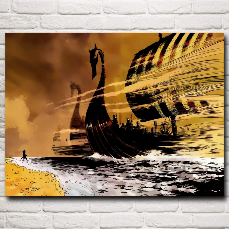 Popular Viking Art PrintsBuy Cheap Viking Art Prints lots