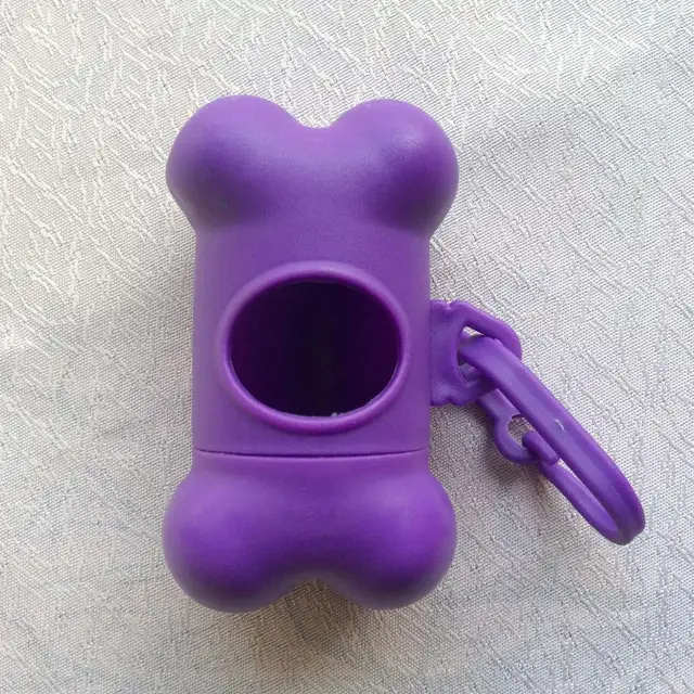 Pet Dog Poop Bag and Waste Poopbags Holder,1 set include 4 roll (60pcs