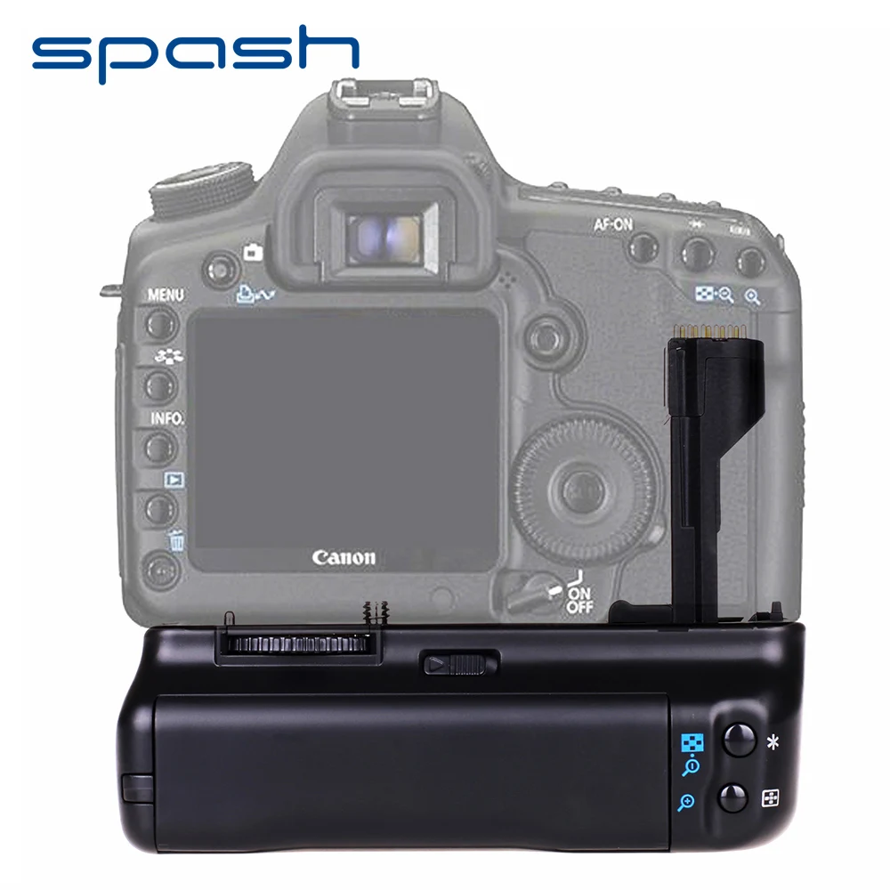 Spash мульти вертикальная рукоятка с аккумулятором для Canon EOS 20D 30D 40D 50D DSLR камера