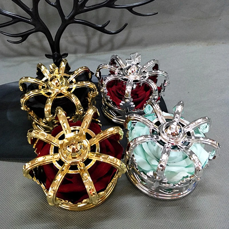 Заколка для волос ручной работы Lolita Imperial Crown Rose аксессуар косплея на Хэллоуин |