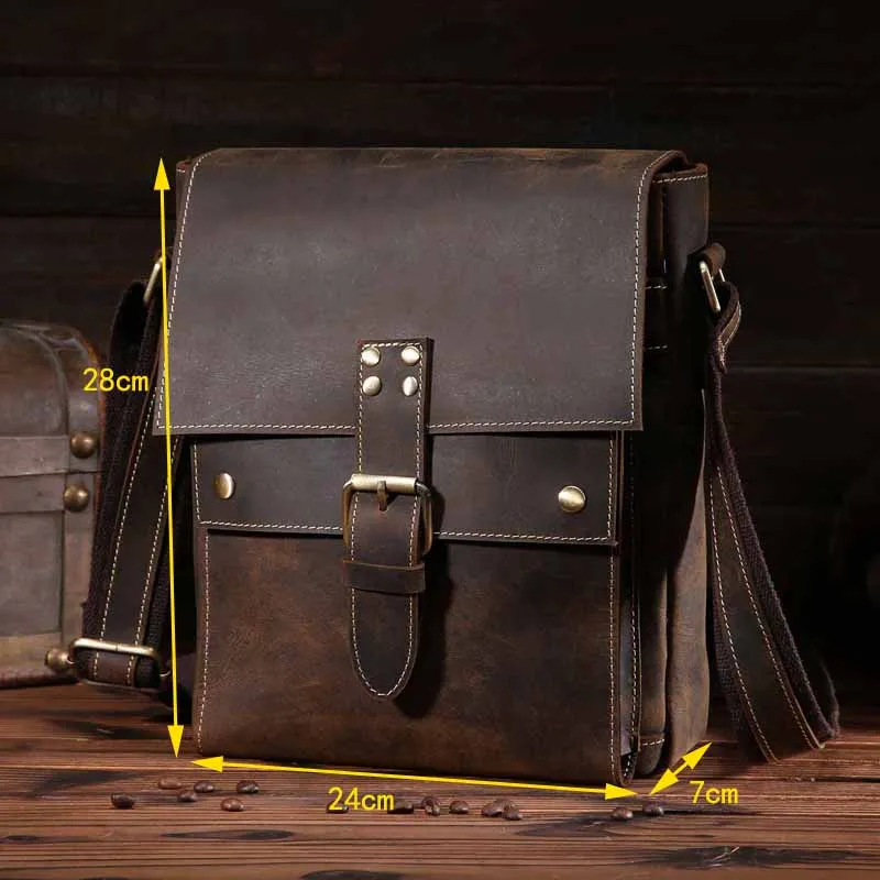 novidadeeekend retro casual couro genuíno Item Comprimento : 28 CM