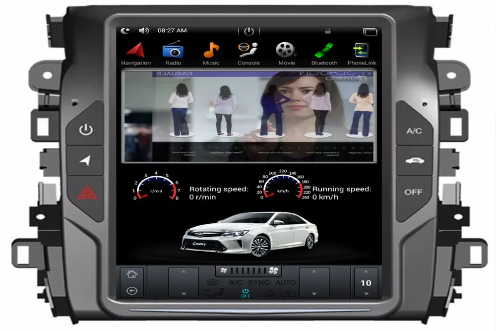 Discount Tesla Style 10.4 Inch Android 6.0 Car GPS Navigation DVD Player for Honda Avancier 2017 2018 IPS Screen 2 Din Radio Car Headunit 3