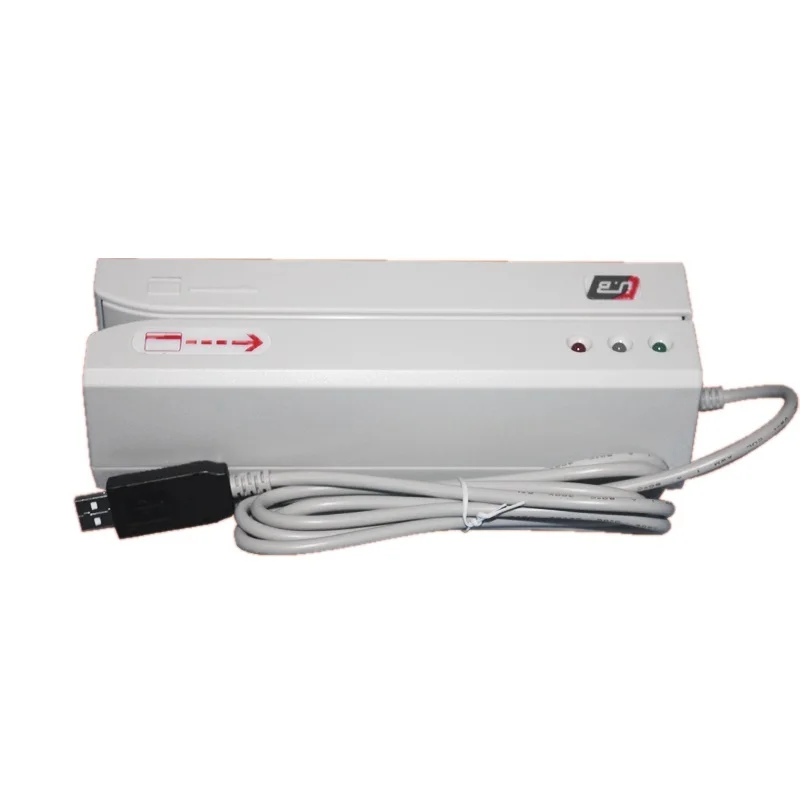 US $71.40 USB Double Track Magnetic Stripe Card Read Writer Hico 2750oE