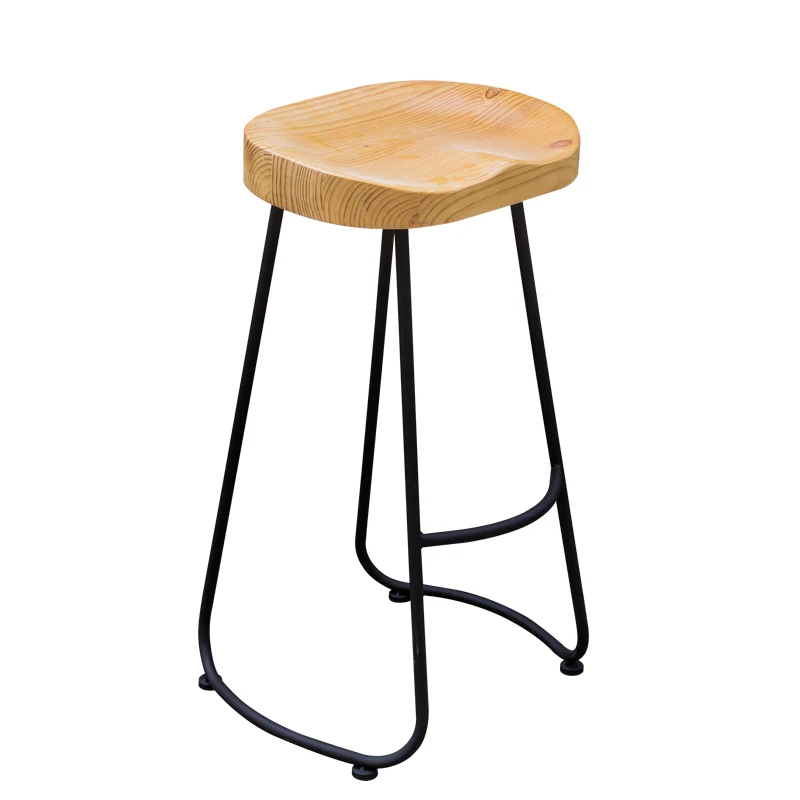 Metal Iron Wooden Modern Home Iron Wood Bar Chair Stool Fashion Cafe Bar Chair Stool Metal Iron Wooden Modern Home Iron Wood Bar Chair Stool Fashion Cafe Bar Chair Stool