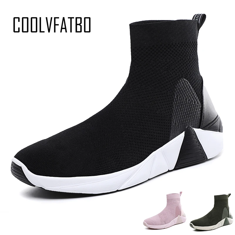 

COOLVFATBO Men Women Shoes Comfortable Walking Vulcanized Shoes Men High-top Sneakers Fashion Footwear Male Teins Zapatillas