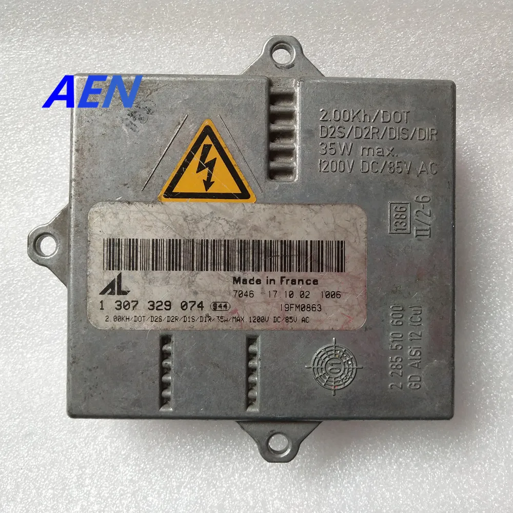 

Original OEM 1307329074 AL Xenon Headlight HID Ballast Module for BMW 645Ci 650Ci 650i E63 E64 E46 1 307 329 074
