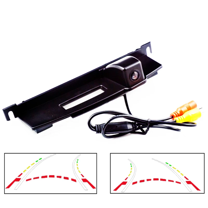 600L Dynamic Trajectory camera For Nissan Tiida Hatchback trunk switch camera CCD HD car parking rear view camera