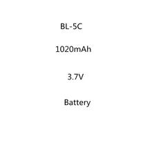 1020 mah BL5C BL-5C BL 5C Батарея для Nokia для G-B-A G-B-C P-S-P