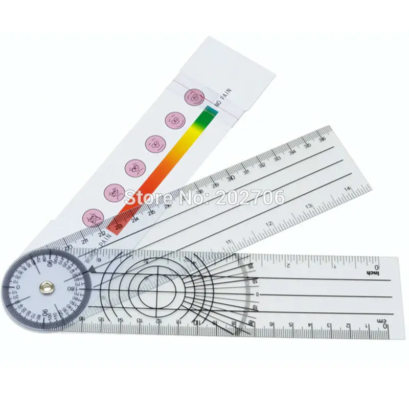 

300mm Digital Orthopedic Protractor Angle Finder (12inch Goniometer) Plastic inclinometer body angle meter