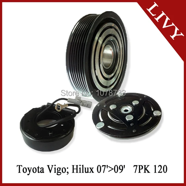 New 10S11C AC Compressor Clutch for Toyota Vigo Hilux 2007 2009in Air
