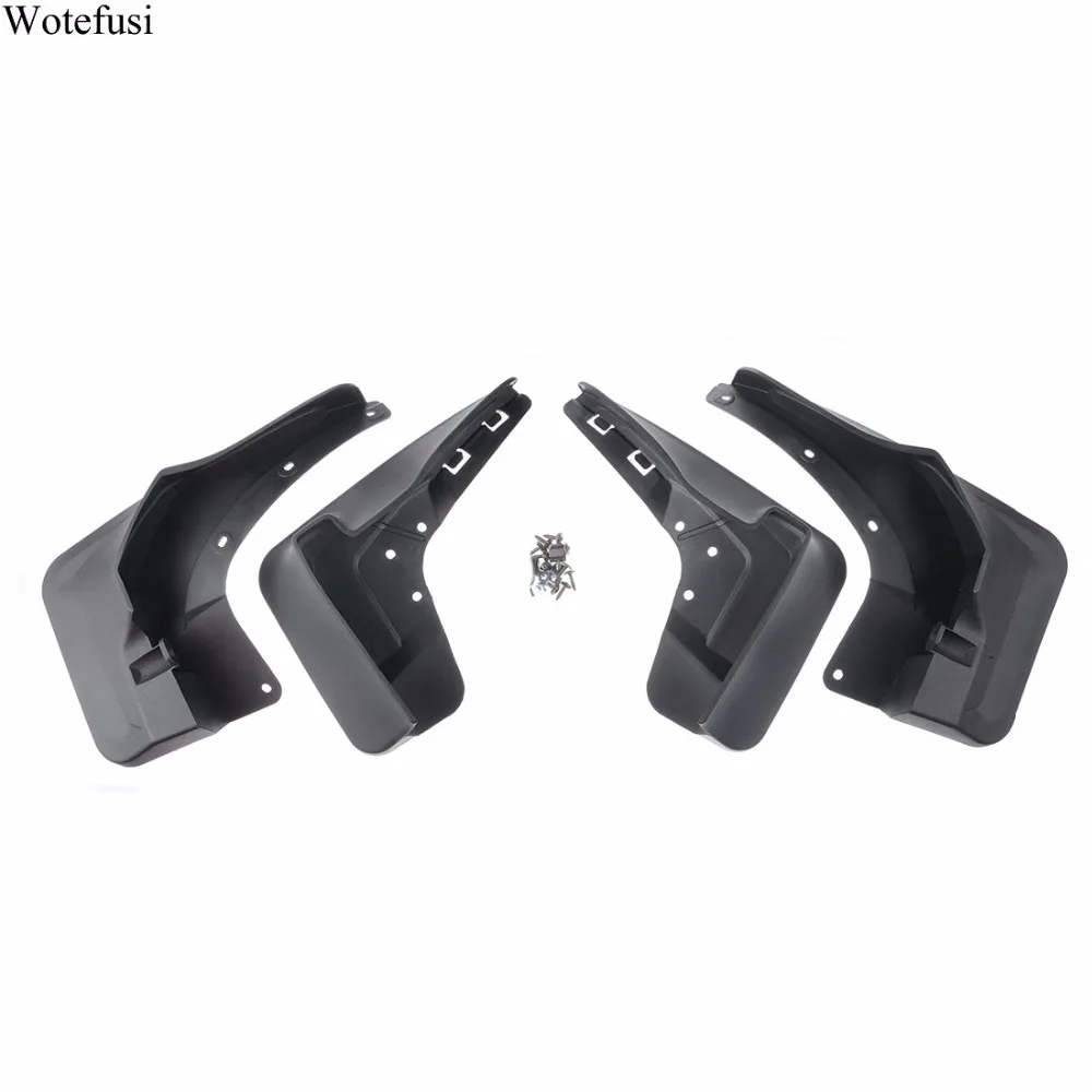 

Wotefusi 4x Front Rear Splash Guards Mud Flaps Fender For Mercedes-Benz GLE 2015 2016 [QPA263]