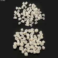 2 pack/set временные смешанные Материал Зубные коронки в том числе 65 передней и 50 задних зубов моляров стоматологических лабораторное оборудование