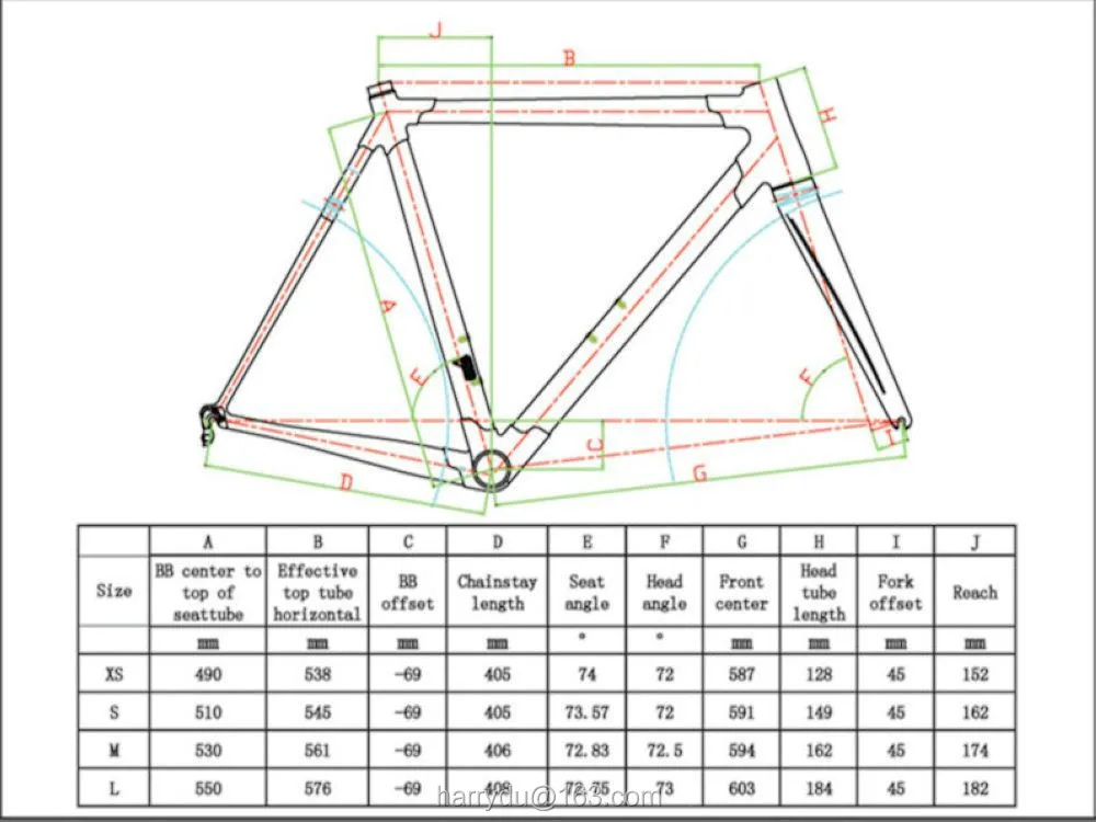 colnago c60 sizing