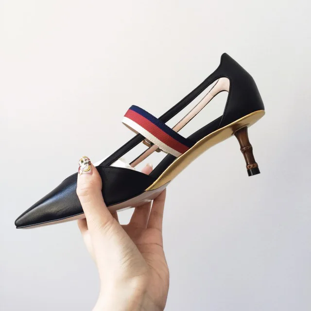 Kmeioo/Летняя модная обувь; женские туфли-лодочки с острым носком на высоком каблуке с пряжкой; классические офисные туфли-лодочки без застежки на тонком каблуке; женская обувь