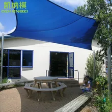 2 x 2 M pcs Customized Square Shade Sail with free ropes for pool balcony shade