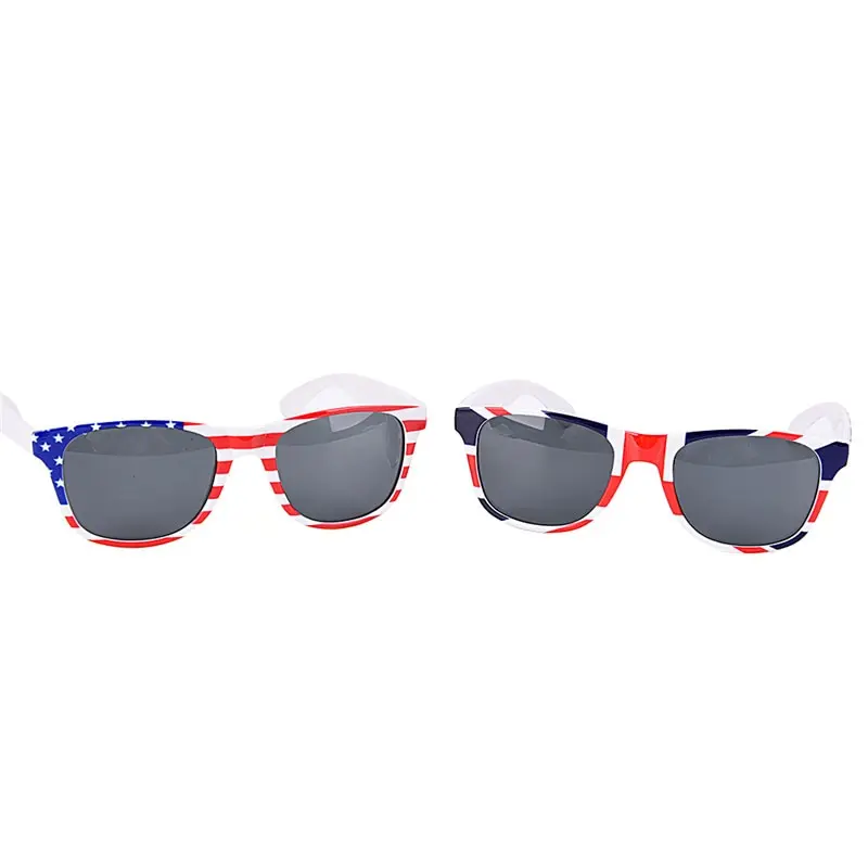 Fancy America US British England Flag Sunglasses Costume Party Glasses Supplies 1PCS Novelty