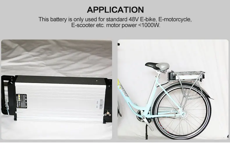 Cheap Electric Bike Battery 36v 10ah 12ah Rear Rack Lithium ion Battery with Charger for Ebike E-Bike Electric Bicycle Conversion Kit 6
