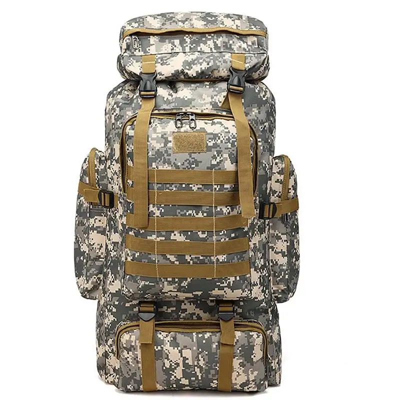 

AUAU-80L Waterproof Climbing Hiking Backpack Bag Camping Mountaineering Outdoor Sport Bag