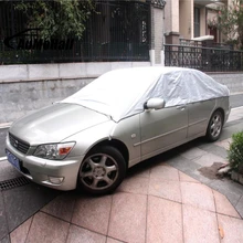 Medio Universal de la Cubierta Del Coche de Protección UV Transpirable Impermeable Al Aire Libre Escudo del coche del coche cubre para el envío libre