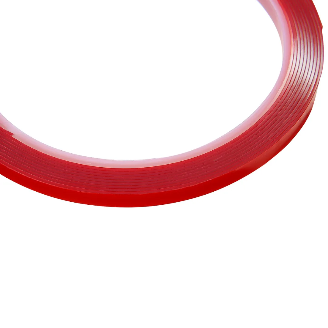 1pc Transparent Double Side Adhesive 3 Meter VHB Double Sided Transparent Acrylic Foam Adhesive Tape Waterproof