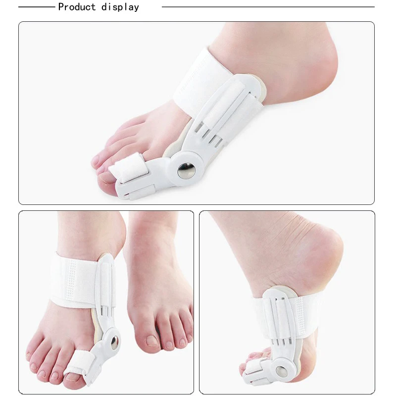1PCS Hallux Valgus Correction Pedicure Device Bunion Toe Separators Feet Care Corrector Big Bone Thumb Orthotics Foot Care Tool