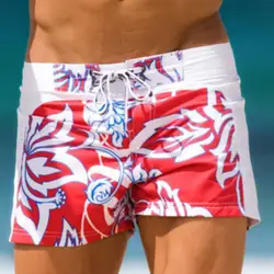 Летняя мода Для мужчин Шорты для женщин Повседневное Пляжные шорты джоггеры Мотобрюки Цветочный принт