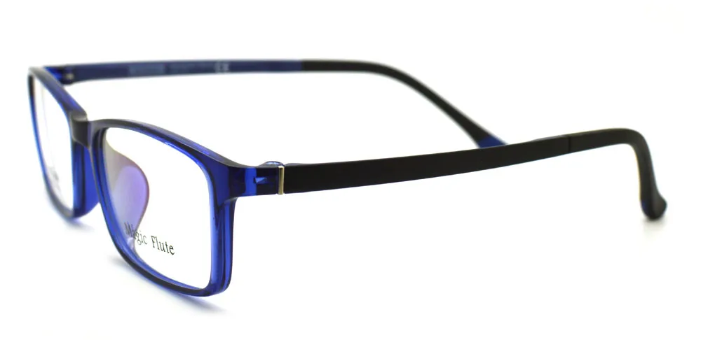 Новое поступление TR90 очки светильник Гибкая оптическая оправа очки женские или мужские оправы модные по рецепту винтажные очки B302 - Цвет оправы: transparent blue