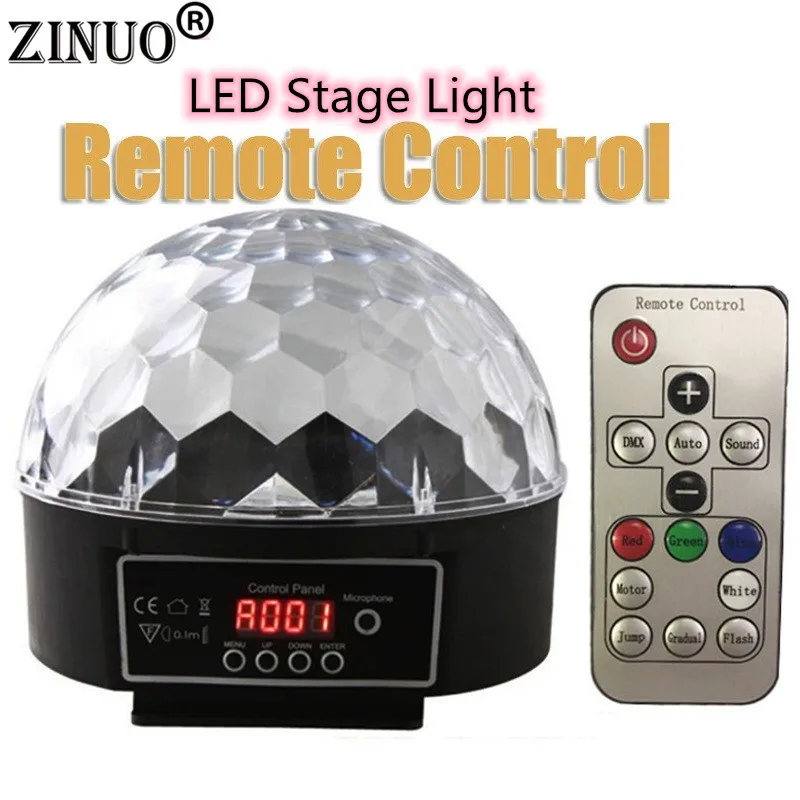 

LED Stage Lamps 20W DMX512 Disco Stage Lighting Digital LED RGB Crystal Magic Ball Effect Light