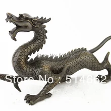 Фэн-шуй четыре латунь Животные скульптуры/дракон, Феникс, черепаха и тигра скульптуры