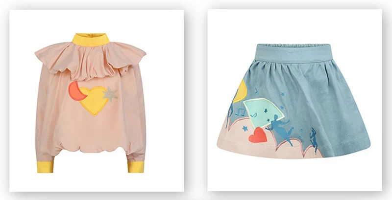 

Baby Girls Singing In Moon X Star Clothes 2019 Kids Summer Clothes Girl Blouse X Skirt Kid Camp Clothing Sets For 80-130cm