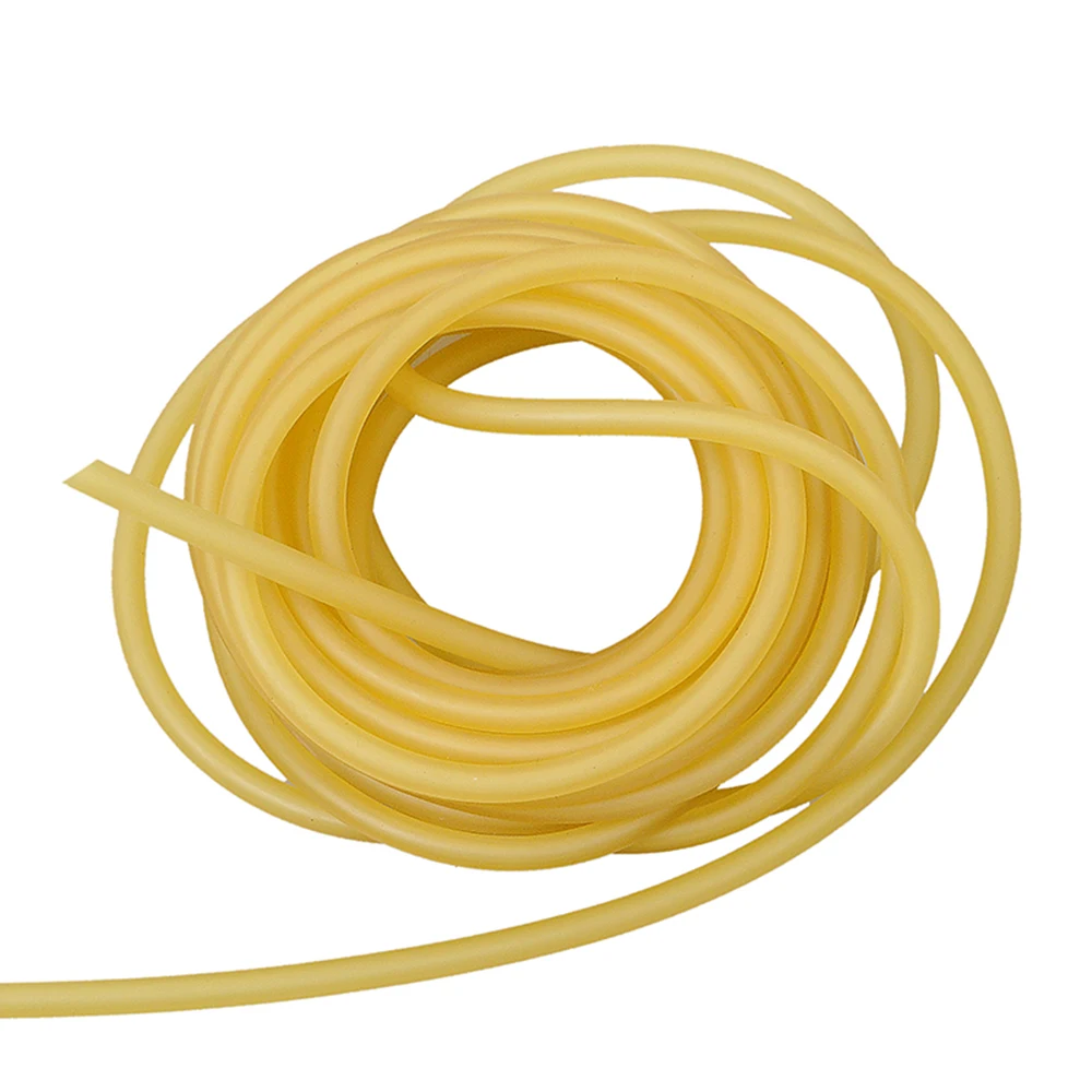 1m Rubber Tube Natural Latex Slingshots Tubing Band For Slingshot Hunting Band Catapults Fitness Yoga Tactical Bow Accessories