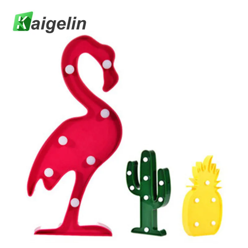 Flamingo LED Lamp Table Decor Light Up Novelty Desk Nightlight