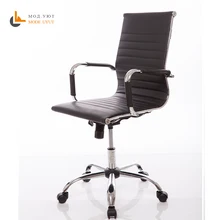 Высокое качество офисное кресло кожа с высокой спинкой пластиковые подлокотники с газлифт ролик в России