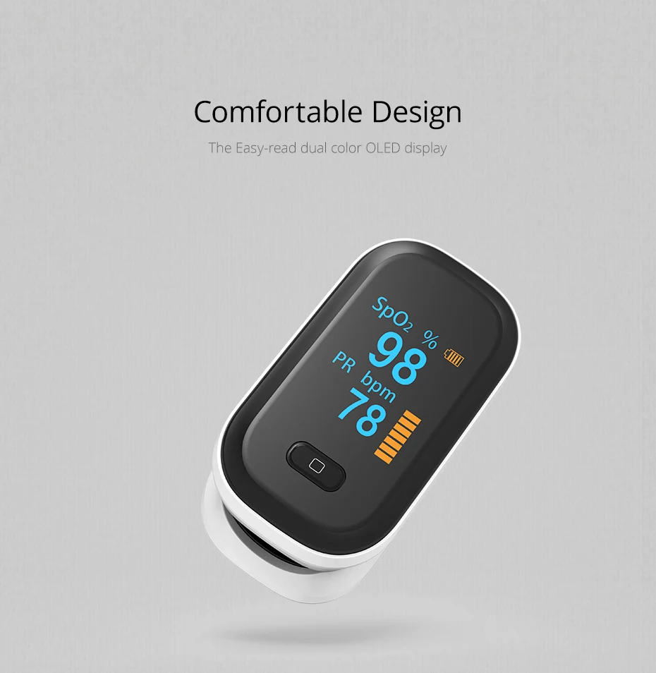 Portable Finger Pulse Oximeter Oximetro De Dedo Saturatiemeter Measure Blood Oxygen Monitor Spo2 OLED Saturometro Pulsioximetro